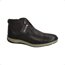 Bota Casual Ferracini Fluence Masculino Couro Conforto 5542