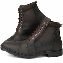 Bota Casual Masculina Cano Baixo Com Zíper