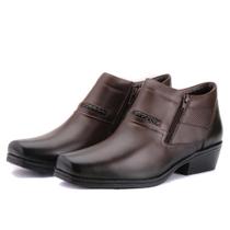 Bota Casual Masculina Cano Curto Jungle Reta Oposta - 5626 - Café