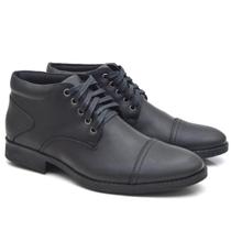 Bota Casual Masculina Cherokee Preta - Fork