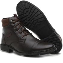 Bota casual masculina coturno adventure café