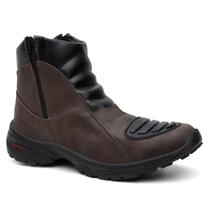Bota Casual Masculina Country TOP STAR Coturno Chelsea Salto Baixo Com Ziper