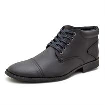 Bota Casual Masculina material vegano Cherokee DIfranca - 9183 - Preto - Fork Footwear