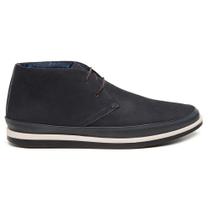 Bota Casual Navy Em Couro 041746 Bota Casual Navy Em Couro 041746