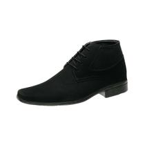 Bota Casual Sapato Social Cano Alto Moderno com cadarço