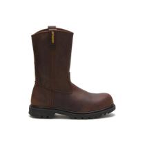 Bota CAT Revolver Pull-On Biqueira de Aço Marrom Escuro 7 EUA Bota CAT Revolver Pull-On Biqueira de Aço Marrom Escuro 7 EUA