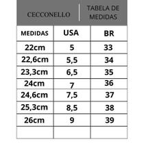 Bota Cecconello Slouchy Feminina Preta Couro Bota Cecconello Slouchy Feminina Preta Couro