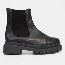 Bota Chelsea Cano Curto Griffe Tratorada Feminina Bota Chelsea Cano Curto Griffe Tratorada Feminina