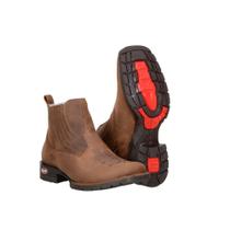 Bota Chelsea Capelli Masculina Couro Botina Dia a Dia