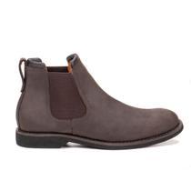 Bota Chelsea Comfort Texas Gold de Couro Crazyhorse Café Masculino
