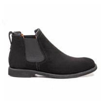 Bota Chelsea Comfort Texas Gold de Couro Crazyhorse Preto Masculino
