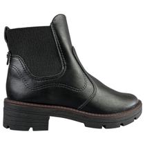 Bota Chelsea Dakota Feminina Cano Curto Original Preta Confortável com Elástico Cor:PretoTamanho:37 Bota Chelsea Dakota Feminina Cano Curto Original Preta Confortável com Elástico Cor:PretoTamanho:37