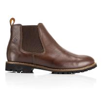 Bota Chelsea Feminina Couro Cano Baixo Moderna Confortável