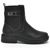 Bota Chelsea Feminina Preto Via Marte 251-002-01