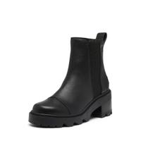 Bota Chelsea impermeable para mujer Sorel Joan Now negra talla 7