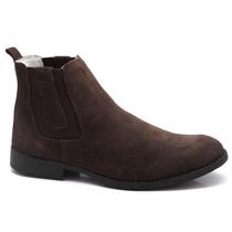 Bota Chelsea Masculina Brete Boots Cano Curto Botina Macia