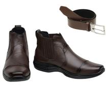 Bota Chelsea Masculina Conforto Resistente Com Cinto Bota Chelsea Masculina Conforto Resistente Com Cinto