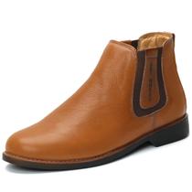 Bota Chelsea Masculina Couro Castor DIfranca 2026 - Castor