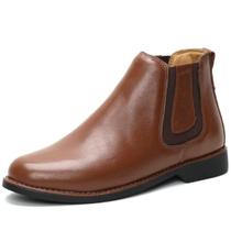 Bota Chelsea Masculina Couro DIfranca 2026 - Pinhão