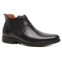 Bota Chelsea Masculina em Couro Legítimo + Elástico Lateral para Ajuste + Palmilha Espumada 40020 Bota Chelsea Masculina em Couro Legítimo + Elástico Lateral para Ajuste + Palmilha Espumada 40020