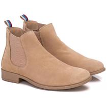 Bota Chelsea Masculina Macia Resistente Lisa Conforto