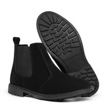 Bota Chelsea Masculina Preta Confortável Estilo e Praticidade