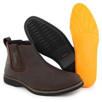 Bota Chelsea Masculina Solado em Borracha Confortável