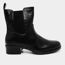 Bota Chelsea Mooncity Cano Curto Feminina