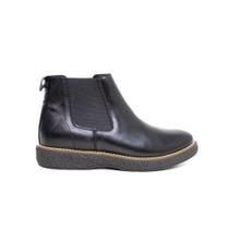 Bota Chelsea Nautica Couro 1302 Masculina Confortável Estilosa para Dia a Dia Bota Chelsea Nautica Couro 1302 Masculina Confortável Estilosa para Dia a Dia