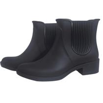 Bota chuva borracha impermeavel piracapas feminina n. 37/38
