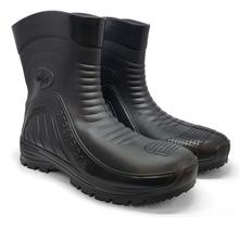 Bota Chuva Impermeável Moto Motociclista Motoqueiro Com Ca - Monseg