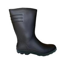 Bota Chuva Impermeável Motoboy Solado Preto