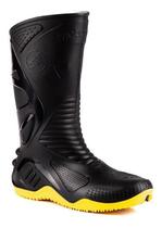 Bota chuva motociclista moto motoboy motoqueiro impermeavel masculina feminina com CA EPI resistente