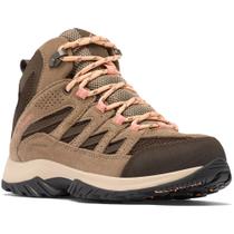 Bota Columbia Crestwood Mid Waterproof Lady Cordovan-Mud