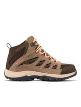 Bota Columbia Feminina Crestwood Mid Waterproof Marrom Claro