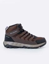 Bota Columbia Feminina Strata Trail Mid WP Marrom Lilás Bota Columbia Feminina Strata Trail Mid WP Marrom Lilás