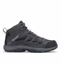 Bota Columbia Masculina Crestwood Mid Waterproof Cinza Escuro Bota Columbia Masculina Crestwood Mid Waterproof Cinza Escuro