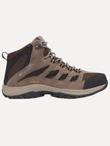Bota Columbia Masculina Crestwood Mid Waterproof Marrom Claro Bota Columbia Masculina Crestwood Mid Waterproof Marrom Claro