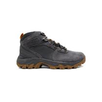 Bota Columbia Newton Ridge Plus II Suede Waterproof - masculino - cinza e marrom