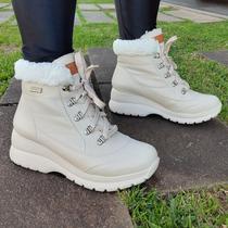 Bota Com lã El Quique Off White Forrada com Lã Bota Com lã El Quique Off White Forrada com Lã