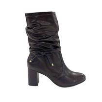 Bota Comfortflex Cano Médio - Feminina - Marrom - 38 Bota Comfortflex Cano Médio - Feminina - Marrom - 38