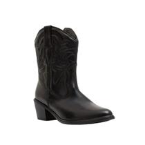 Bota Constance Original em Couro Bordado Estilo Country