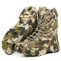 Bota Coturno Acero Camuflada Multicam Nylon Masculino