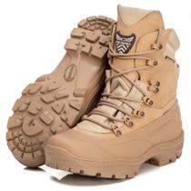 Bota Coturno Acero Tatico Militar Original Sugurança PM Modelo Pró Tiger Cor Desert Areia N 40