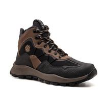 Bota Coturno Adventure Couro Tratorada Masculina Conforto