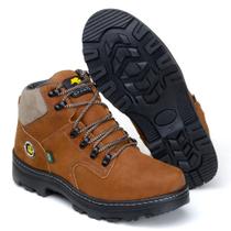 Bota Coturno Adventure em Couro Bell Boots com Cadarço e Sola Costurada