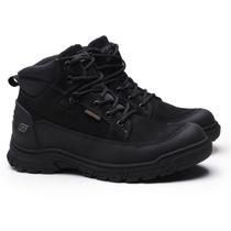 Bota Coturno Adventure Gogowear 100% Couro ref Tiger cor Preto Bota Coturno Adventure Gogowear 100% Couro ref Tiger cor Preto