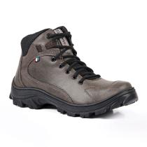 Bota Motociclismo Masculina de Couro Resistênte Bota Coturno Cano Alto Moto  Estrada Road Bota Preta - Preto