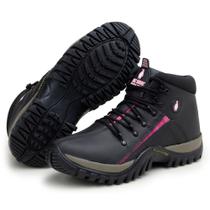 Bota Coturno Adventure Masculina Feminina Segurança Trabalho Trilha Escalada Viagens Confortável Reforçada