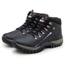 Bota Coturno Adventure Masculina Feminina Segurança Trabalho Trilha Escalada Viagens Confortável Reforçada